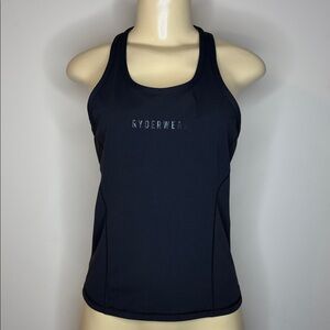 Ryderwear Black Racerback Performance Tank Size M
